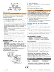 Garmin GC 100 Instructions D'installation