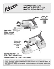 Milwaukee 6236 Guide De L'utilisateur