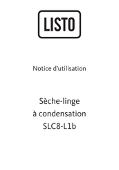 Listo SLC8-L1b Notice D'utilisation