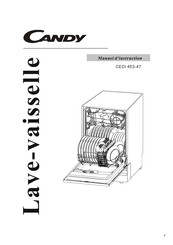 Candy CEDI 453-47 Manuel D'instruction