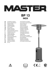 Master BP 13 INOX Notice D'utilisation