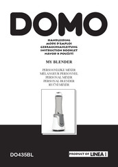 Domo My Blender DO435BL Mode D'emploi