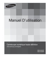 Samsung HMX-M20BP Manuel D'utilisation