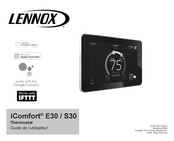 Lennox iComfort E30 Guide De L'utilisateur