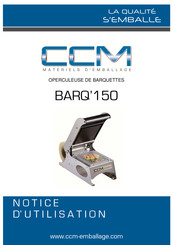 CCM BARQ'150 Notice D'utilisation