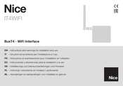 Nice IT4WIFI Instructions Et Avertissements Pour L'installation Et L'utilisation