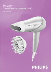 Philips beauty Thermoprotect volume 1880 HP4866/00 Mode D'emploi