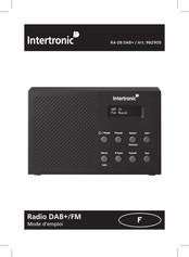 Intertronic 982905 Mode D'emploi