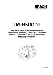 Epson TM-H5000II Manuel D'utilisation