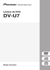 Pioneer DV-U7 Mode D'emploi