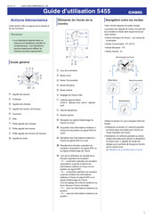 Casio 5455 Guide D'utilisation