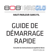 808 NRG GLO Guide De Démarrage Rapide