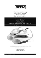 Beem Power Generator EVO3 Pro-C Mode D'emploi