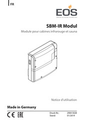 EOS SBM-IR Notice D'utilisation