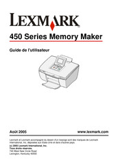 Lexmark 450 Série Guide De L'utilisateur