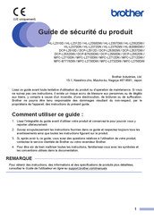 Brother DCP-L2532DW Guide De Sécurité