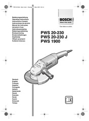 Bosch p262320 Instructions D'emploi