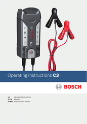 Bosch C3 Manuel
