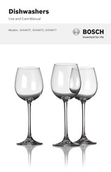 Bosch SHX4ATF Guide D'entretien Et D'utilisation