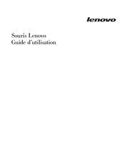 Lenovo Souris Guide D'utilisation