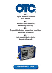 OTC 4292 Manuel De L'utilisateur