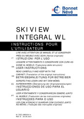 Bonnet Neve SkyView Integral WL Instructions Pour L'utilisateur