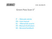 GBC Green PassScan 5 Manuel D'utilisation