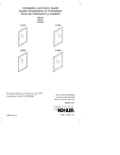Kohler K-2503 Guide D'installation Et D'entretien