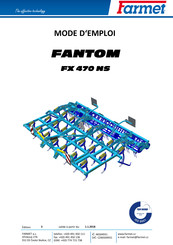 Farmet FX 470 NS Mode D'emploi
