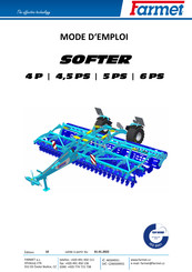 Farmet SOFTER 4 P Mode D'emploi