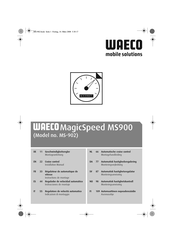 Waeco MagicSpeed MS900 MS-902 Instructions De Montage