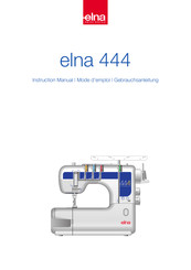ELNA 444 Mode D'emploi