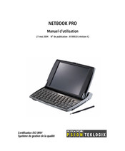 Psion Teklogix NETBOOK PRO Manuel D'utilisation