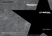 Blackstar Amplification LT-METAL Manuel De L'utilisateur