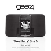 Gear4 StreetParty Size 0 Mode D'emploi