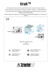 Tractel tirak MWX 500-1537 Série Manuel D'installation