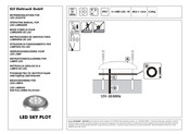 SLV Elektronik LED SKY PLOT Mode D'emploi