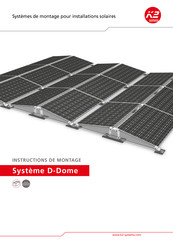 K2 Systems D-Dome Instructions De Montage