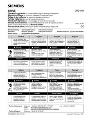 Siemens SIRIUS 3UG4501 Mode D'emploi