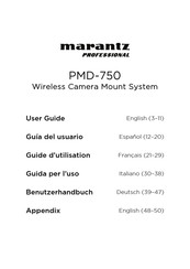 Marantz professional PMD-750 Guide D'utilisation