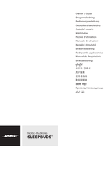 Bose SLEEPBUDS Notice D'utilisation