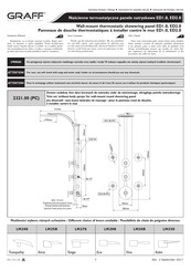 GRAFF 2321.00 Manuel D'installation