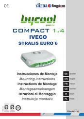 dirna Bergstrom bycool green line COMPACT 1.4 IVECO Instructions De Montage