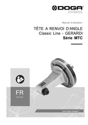DOGA Classic Line - GERARDI Série MTC Manuel D'utilisation
