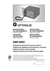 Optimus SMP-94RC Instructions De Fonctionnement