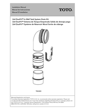Toto THU343 Manuel D'installation