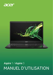 Acer Aspire 1 Manuel D'utilisation