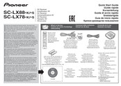 Pioneer SC-LX78-K Guide Rapide