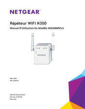 NETGEAR WN3000RPv3 Manuel D'utilisation