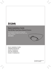 D-Link DCS-6210 Guide D'installation